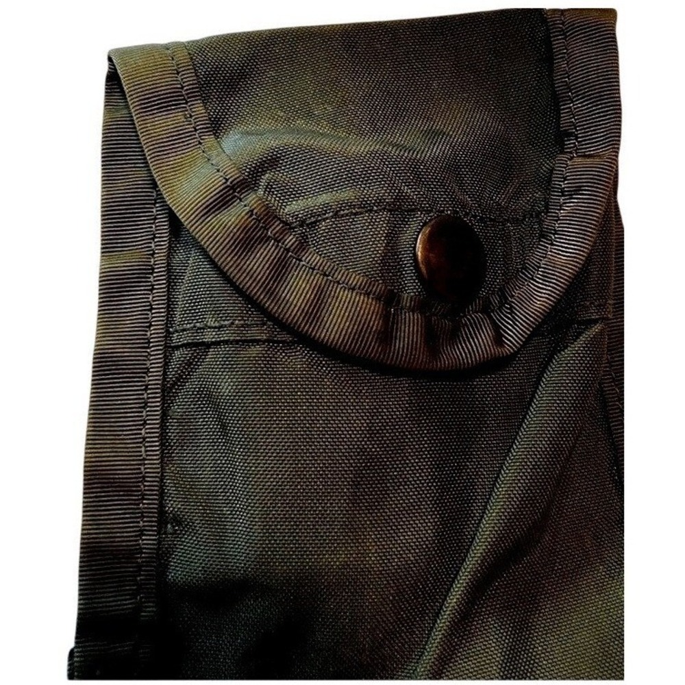 Tactical 10" Canteen Green Water Bottle w/ Insulated Cover 5"Pouch 33"Belt Strap - Picture 8 of 9